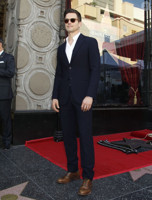 Matt Bomer - Kelly Ripa reçoit son étoile sur le Walk of Fame à Hollywood le 12 octobre 2015.  Kelly Ripa honored with a star on the Hollywood Walk Of Fame on October 12, 2015 in Hollywood, California.12/10/2015 - Hollywood
