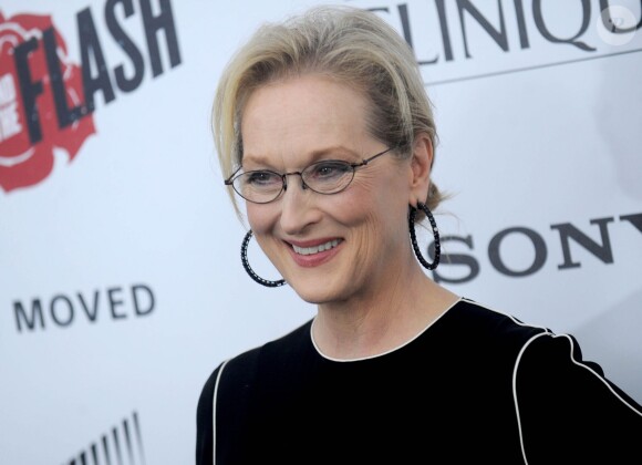 Meryl Streep lors de l'avant-première du film "Ricki and The Flash" à New York, le 3 août 2015