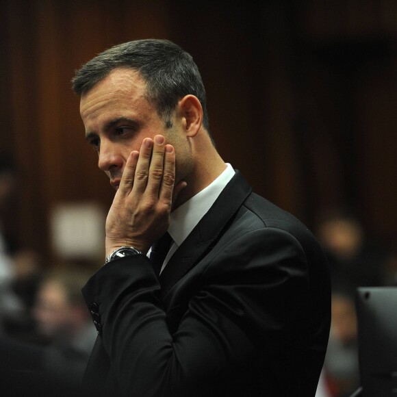 Oscar Pistorius lors de son procès à la Haute Cour de Pretoria le 6 mars 2014