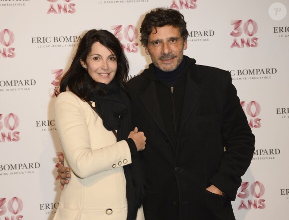 Zabou Breitman et Pascal Elbé - Soirée des 30 ans de la Maison Eric Bompard au Palais de Tokyo à Paris le 15 octobre 2015