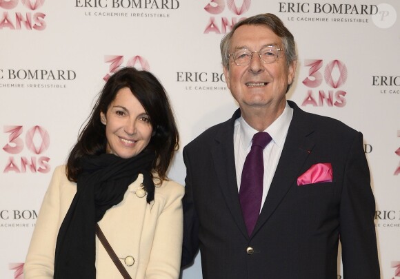 Zabou Breitman et Eric Bompard - Soirée des 30 ans de la Maison Eric Bompard au Palais de Tokyo à Paris le 15 octobre 2015
