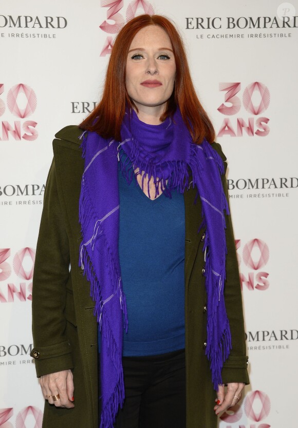 Audrey Fleurot enceinte - Soirée des 30 ans de la Maison Eric Bompard au Palais de Tokyo à Paris le 15 octobre 2015