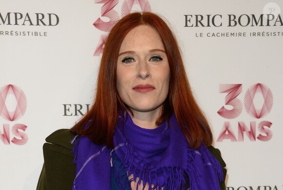 Audrey Fleurot (enceinte) - Soirée des 30 ans de la Maison Eric Bompard au Palais de Tokyo à Paris le 15 octobre 2015
