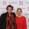 Matthieu Chedid et Lorraine de Gournay - Soirée des 30 ans de la maison Eric Bompard au Palais de Tokyo le 15 octobre 2015