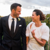 Bridget Moynahan et le businessman Andrew Frankel se sont mariés dans les Hamptons, samedi 17 octobre 2015.