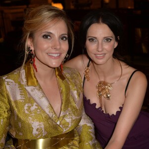 Frédérique Bel et Anja Linder - Gala de charité organisé par Romain Grosjean au profit de l'association "Enfance et Cancer" à l'hôtel InterContinental à Paris, le 9 septembre 2015.