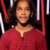 Jane (14 ans) qualifiée pour la finale de The Voice kids, émission du 16 octobre 2015 sur TF1.