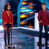 Battle entre Jane (14 ans), Naomie (14 ans) et Théo (12 ans) - The Voice kids, émission du 16 octobre 2015 sur TF1.