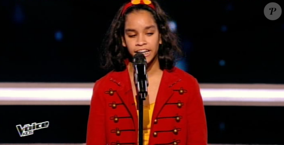 Jane (14 ans) - The Voice kids, émission du 16 octobre 2015 sur TF1.