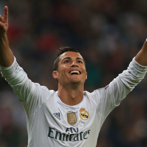 Cristiano Ronaldo lors du match entre le Shakhtar Donestsk et le Real Madrid à au Santiago Bernabeu de Madrid, le 15 septembre 2015