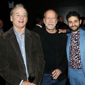 Bill Murray, Bruce Willis, Arian Moayed, Taylor Kinney - Première de "Rock The Kasbah" à New York, le 19 octobre 2015.