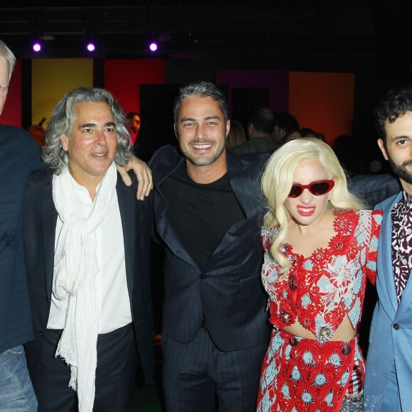 Steve Bing, Mitch Glazer, Taylor Kinney, Lady Gaga, Arian Moayed - Première de "Rock The Kasbah" à New York, le 19 octobre 2015.
