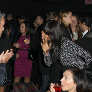 Taylor Kinney, Naomi Campbell - Première de "Rock The Kasbah" à New York, le 19 octobre 2015.