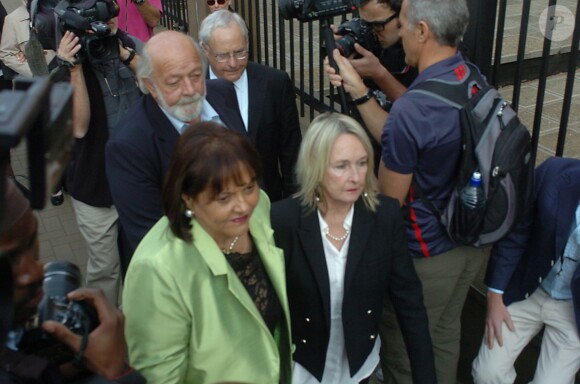 Barry et June Steenkamp, à la North Gauteng High Court de Pretoria le 11 septembre 2014