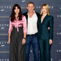Léa Seydoux, chic James Bond girl aux côtés de Daniel Craig et Monica Bellucci
