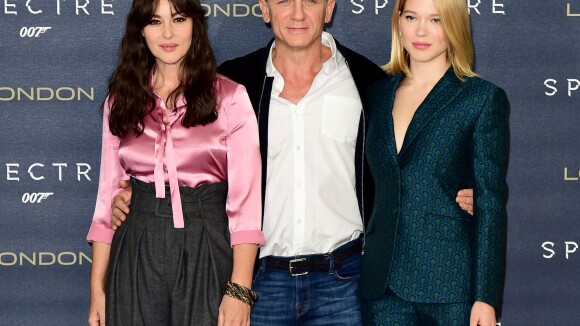Léa Seydoux, chic James Bond girl aux côtés de Daniel Craig et Monica Bellucci