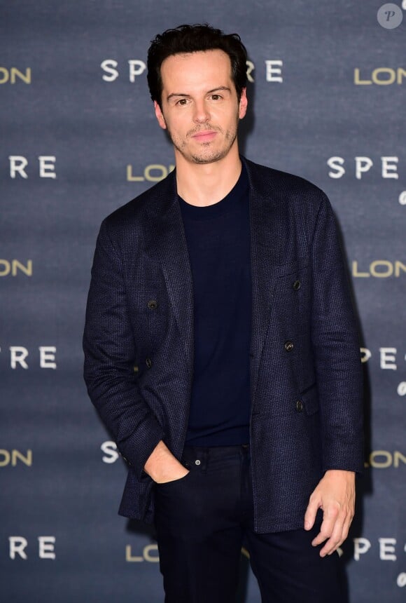 Andrew Scott - Photocall du film "James Bond - Spectre" à l'hôtel Corinthia à Londres le 22 octobre 2015.