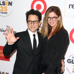 J. J. Abrams et sa femme Katie McGrath - People aux GLSEN Awards à l'hôtel Wilshire de Beverly Hills le 23 octobre 2015.