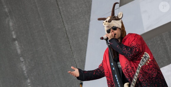 Jared Leto en concert en Autriche, le 2 mai 2015.