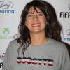 Estelle Denis - Soirée de lancement du jeu vidéo "FIFA 2016" au Faust à Paris, le 21 septembre 2015
