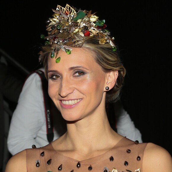 Tatiana Golovin - Backstage du défilé du 21ème salon du chocolat à la porte de Versailles à Paris le 27 octobre 2015. © CVS / Bestimage