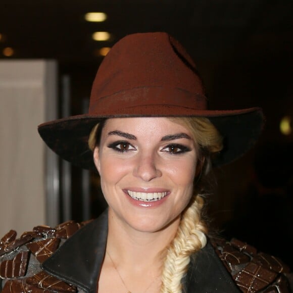 Sophie Tapie - Backstage du défilé du 21ème salon du chocolat à la porte de Versailles à Paris le 27 octobre 2015. © CVS / Bestimage