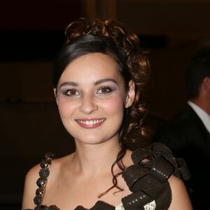 Tiphaine Haas - Backstage du défilé du 21ème salon du chocolat à la porte de Versailles à Paris le 27 octobre 2015. © CVS / Bestimage