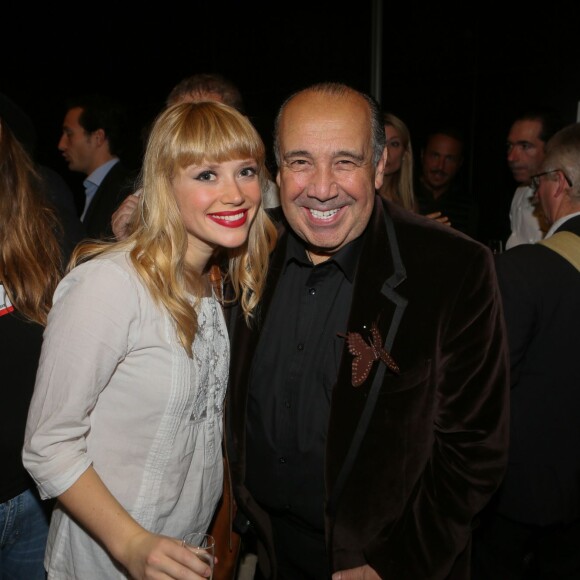 Léa Deleau, Max Chaoul - Backstage du défilé du 21ème salon du chocolat à la porte de Versailles à Paris le 27 octobre 2015. © CVS / Bestimage