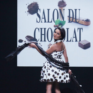 Saïda Jawad - Défilé du 21ème salon du chocolat à la porte de Versailles à Paris le 27 octobre 2015. © Denis Guignebourg / Bestimage27/10/2015 - Paris