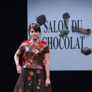 Koxie - Défilé du 21ème salon du chocolat à la porte de Versailles à Paris le 27 octobre 2015. © Denis Guignebourg / Bestimage27/10/2015 - Paris