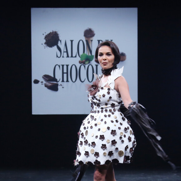 Saïda Jawad - Défilé du 21ème salon du chocolat à la porte de Versailles à Paris le 27 octobre 2015. © Denis Guignebourg / Bestimage27/10/2015 - Paris
