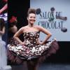 Hedia Charni - Défilé du 21ème salon du chocolat à la porte de Versailles à Paris le 27 octobre 2015. © Denis Guignebourg / Bestimage27/10/2015 - Paris