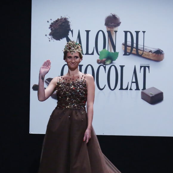 Tatiana Golovin - Défilé du 21ème salon du chocolat à la porte de Versailles à Paris le 27 octobre 2015. © Denis Guignebourg / Bestimage27/10/2015 - Paris