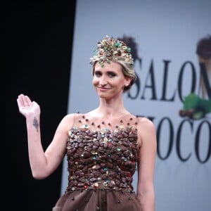 Tatiana Golovin - Défilé du 21ème salon du chocolat à la porte de Versailles à Paris le 27 octobre 2015. © Denis Guignebourg / Bestimage27/10/2015 - Paris