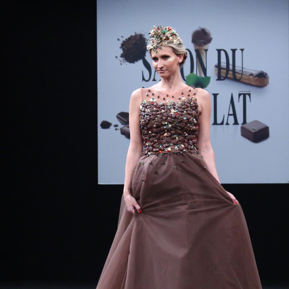 Tatiana Golovin - Défilé du 21ème salon du chocolat à la porte de Versailles à Paris le 27 octobre 2015. © Denis Guignebourg / Bestimage27/10/2015 - Paris