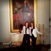 Hope Solo et Carli Llyod au coeur de la Maison Blanche, photo publiée le 27 octobre 2015