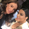 Caitlyn Jenner, 66 ans, et son ex-belle-fille Kim Kardashian déjeunent à la Villa. Photo publiée le 28 octobre 2015.