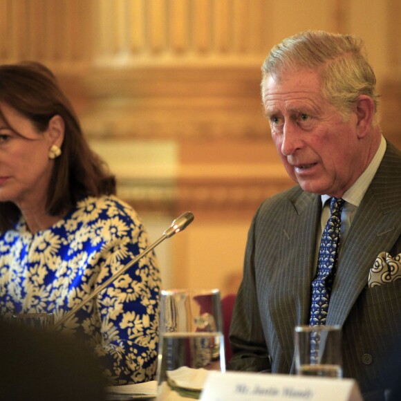 Le prince Charles, invité par le président François Hollande à s'exprimer en ouverture de la COP 21 à Paris, recevait le 29 octobre 2015 à Londres, à Lancaster House, des responsables gouvernementaux en charge des questions environnementales, dont Ségolène Royal.