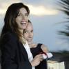 Maïwenn Le Besco, Emmanuelle Bercot (prix d'interprétation féminine pour le film "Mon Roi") - Photocall de la remise des palmes du 68e Festival du film de Cannes, le 24 mai 2014.