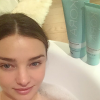 Miranda Kerr lève le voile sur son quotidien glamour : pause bain moussant