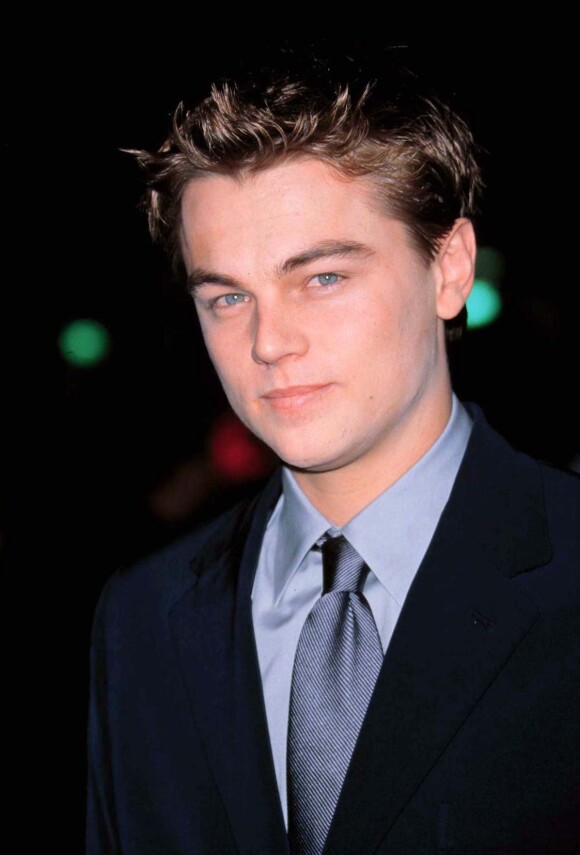 Leonardo DiCaprio à la première de Titanic en décembre 1997