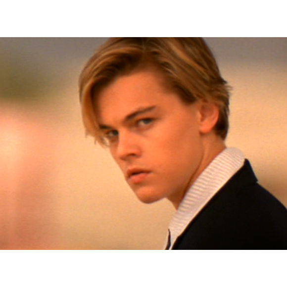 Leonardo DiCaprio dans Roméo + Juliette.