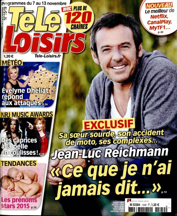 Télé-Loisirs - édition du lundi 2 novembre 2015.