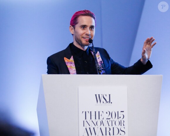 Jared Leto lors des WSJ. Magazine Innovator Awards 2015 au Musée d'Art Moderne de New York. Le 4 novembre 2015.