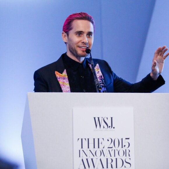 Jared Leto lors des WSJ. Magazine Innovator Awards 2015 au Musée d'Art Moderne de New York. Le 4 novembre 2015.