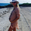 Karolina Kurkova en vacances à Miami en novembre 2015