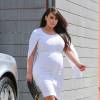 Kim Kardashian, enceinte à Los Angeles. Mai 2013.