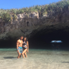 Ciara, son compagnon Russell Wilson et son fils Future en vacances au Mexique. Novembre 2015.