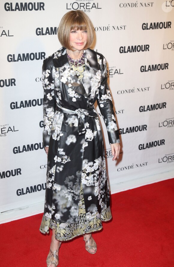Anna Wintour - Soirée des "Glamour Women Of The Year Awards" 2015 à New York, le 9 novembre 2015.