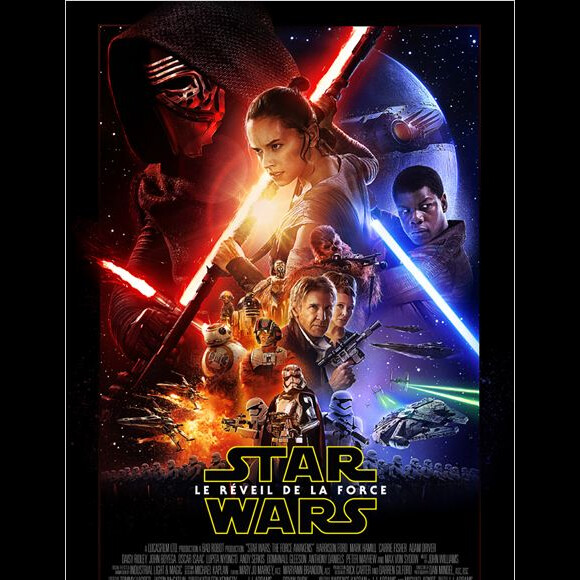 Affiche de Star Wars : Le Réveil de la Force.